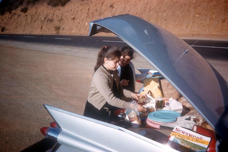 Car snacks were everything