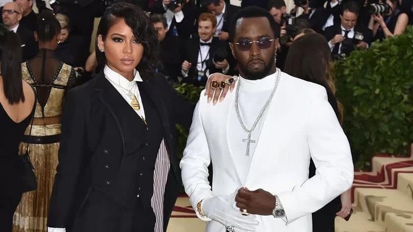 Cassie y Sean "Diddy" Combs