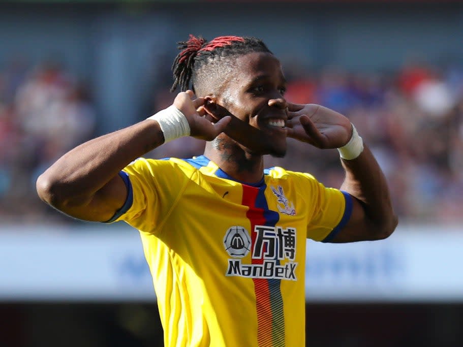 Wilfried Zaha has led a generation of cage footballers in south LondonGetty