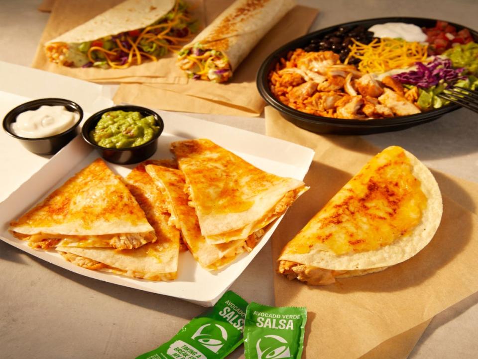 Taco Bell Cantina Chicken Menu