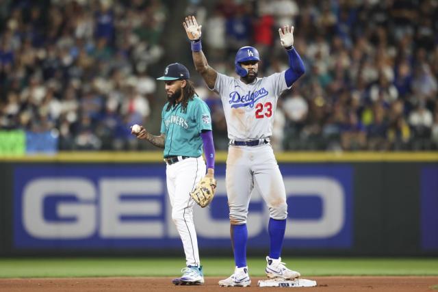 Dodgers clinch 10th NL West Division title in 11 years with 6-2 victory  over Mariners – NBC Los Angeles