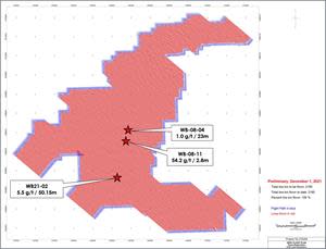 Detailed Flight Path for the Entire Williams Brook Heliborne Geophysical Survey