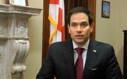 Marco Rubio - Credit: Matthew Pennington/AP