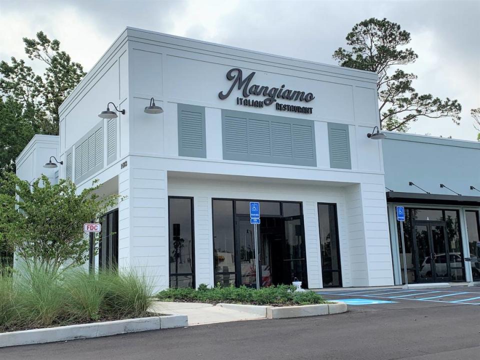 Mangiamo Italian Restaurant will open soon at the corner of Cowan and Magnolia roads in Gulfport.