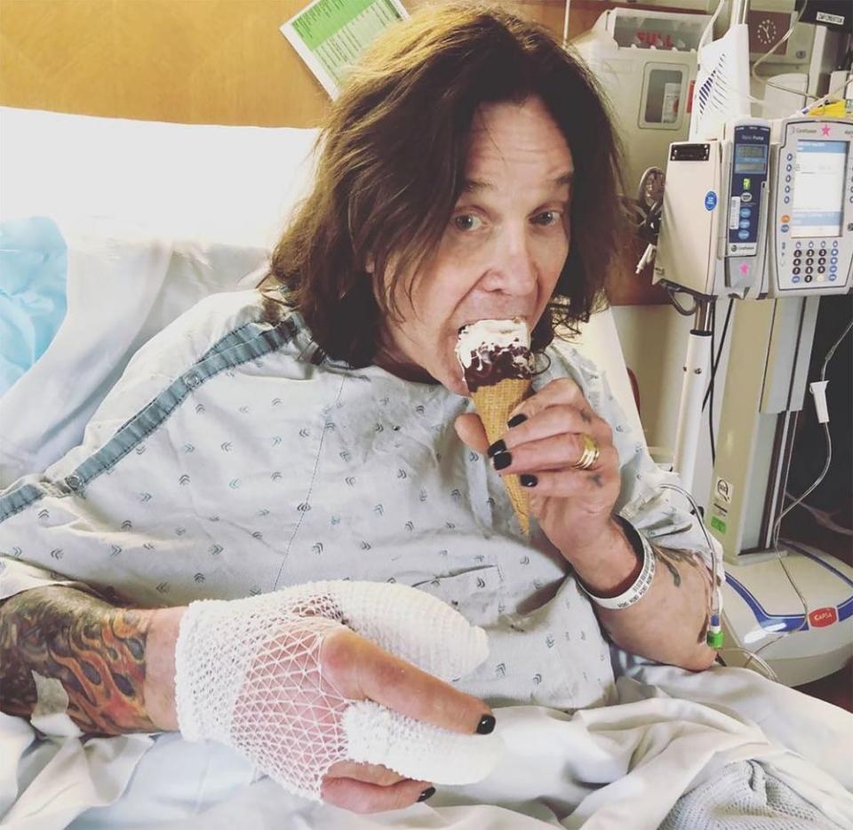 Ozzy Osbourne Hospitalized with Flu Complications as Sharon Thanks Fans for 'Concern and Love'