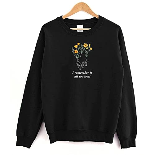 UniqueClothing I Remember It All Too Well Sweater - Taylor Inspired All Too Well Sweatshirt S Black