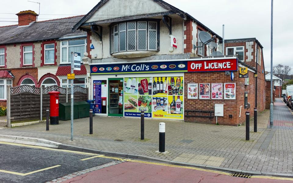 A McColl&#39;s shop in Cosham, Portsmouth