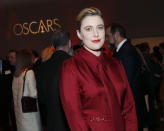 Greta Gerwig attends the 92nd Academy Awards Nominees Luncheon at the Loews Hotel on Monday, Jan. 27, 2020, in Los Angeles. (Photo by Danny Moloshok/Invision/AP)