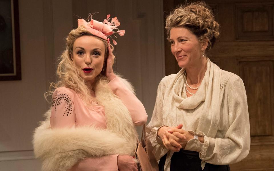 Helen George and Eve Best in Love in Idleness - Credit: Alastair Muir