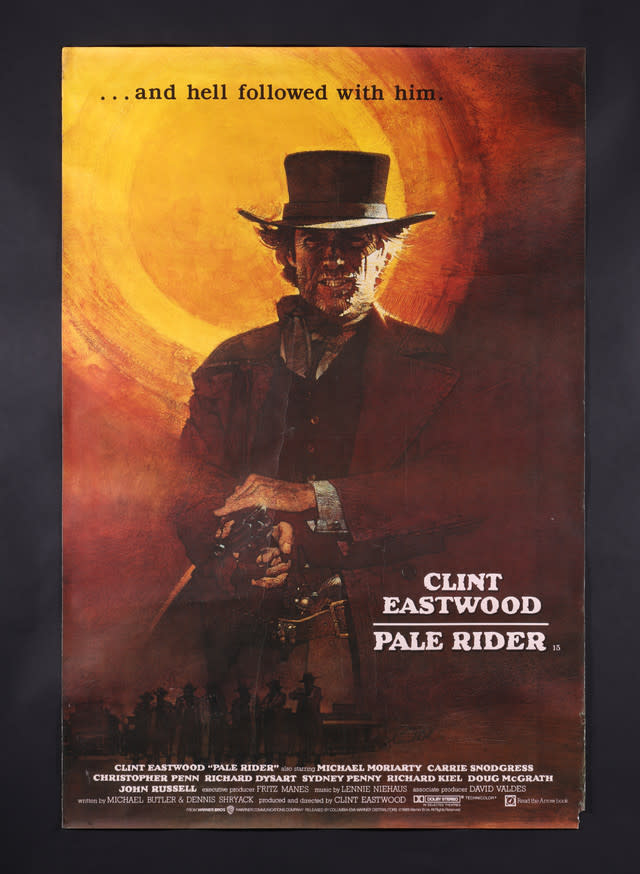 Collection of iconic Clint Eastwood movie posters heading to auction