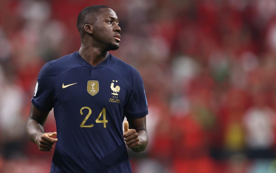Ibrahima Konate of France during the FIFA World Cup Qatar 2022 semi final match between France and Morocco at Al Bayt Stadium - James Williamson/Getty Images