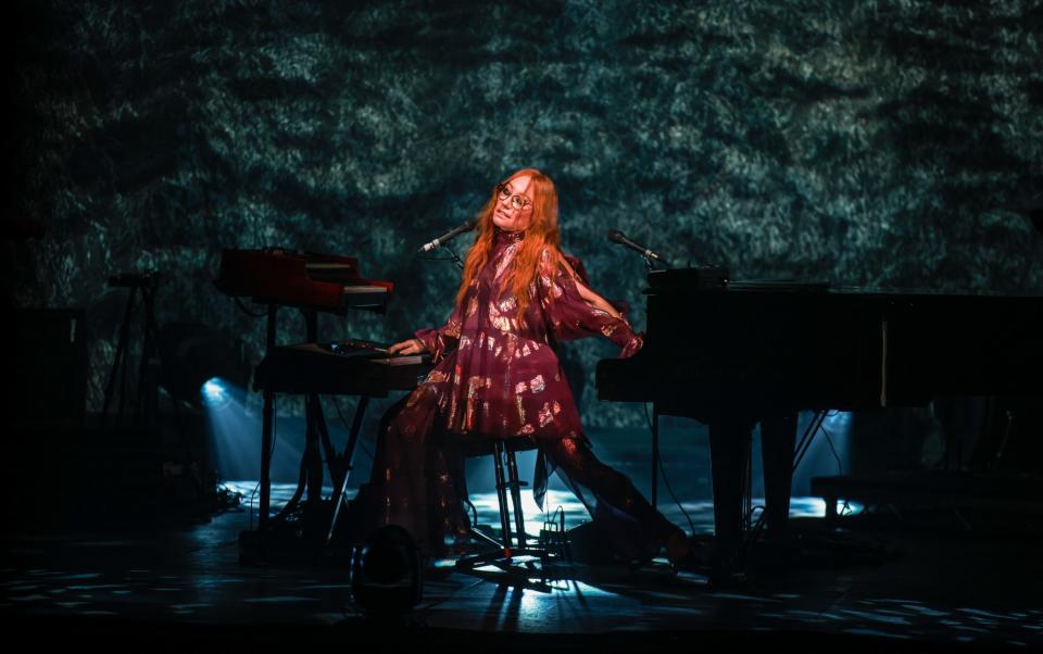 Tori Amos performing in Dublin - getty