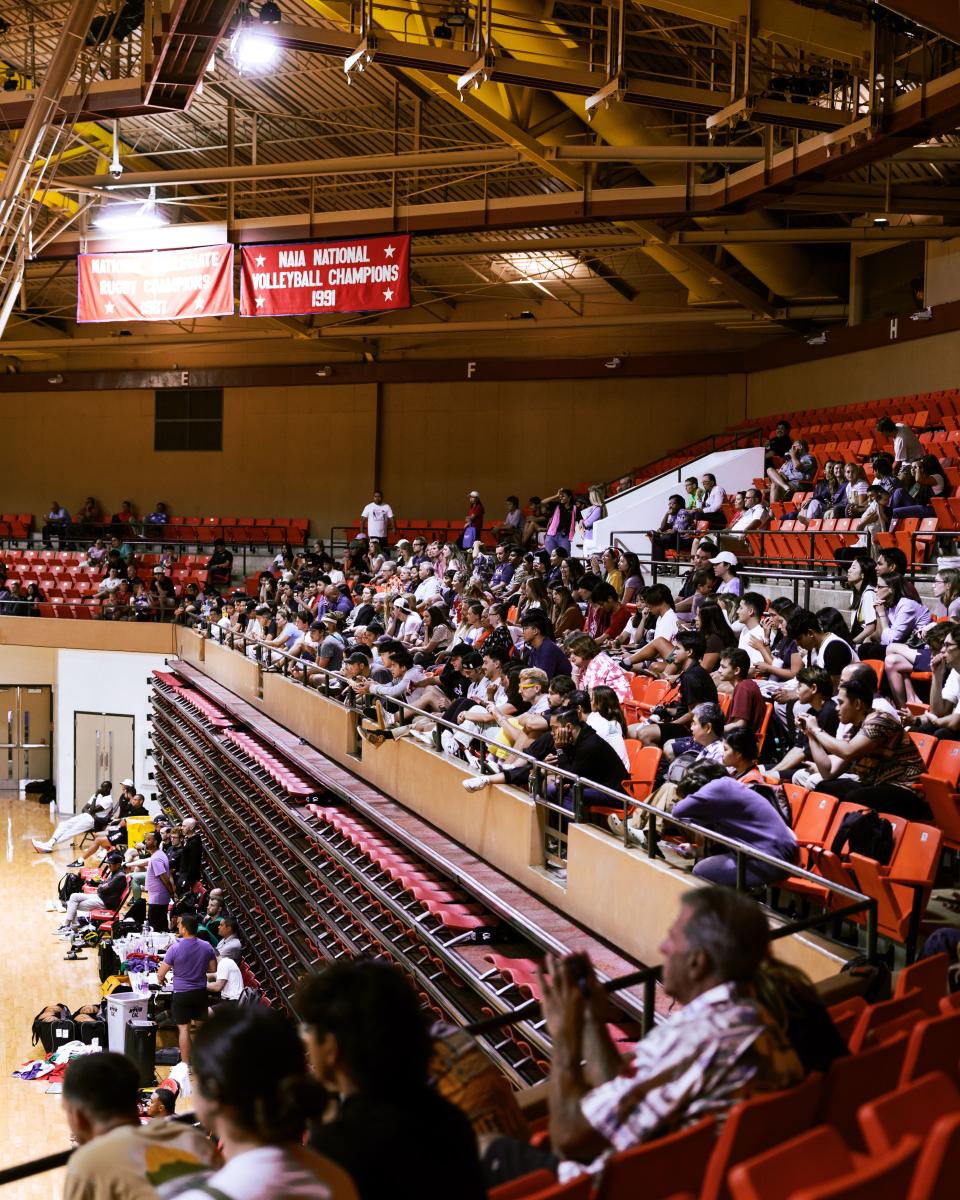 The Utah Jazz hold an open scrimmage at the Cannon Activities Center on the BYU-Hawaii campus in Laie, Hawaii. | Utah Jazz