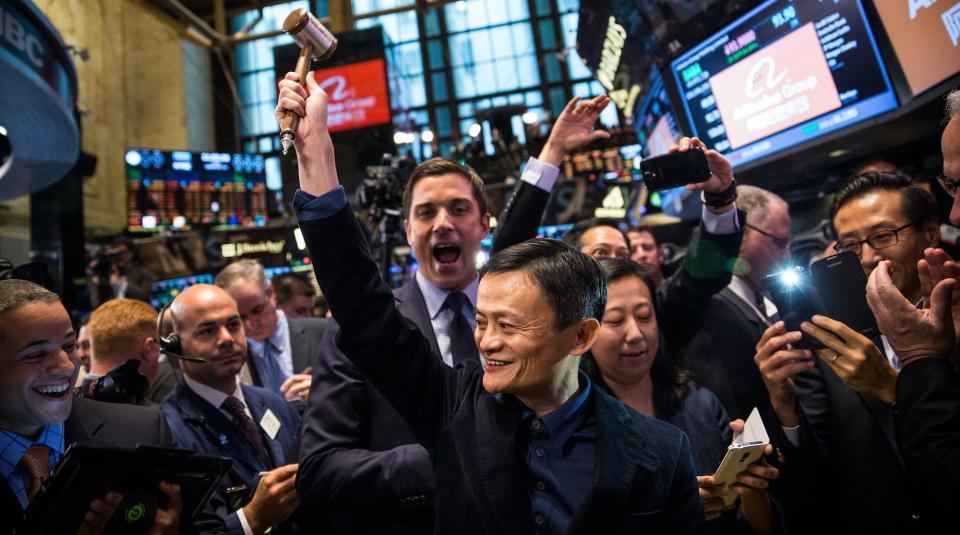 alibaba jack ma NYSE