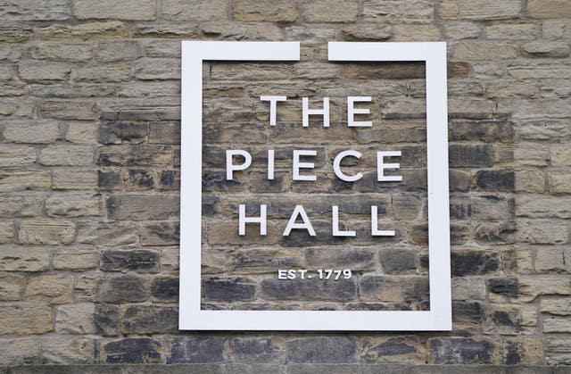 Halifax Piece Hall sign