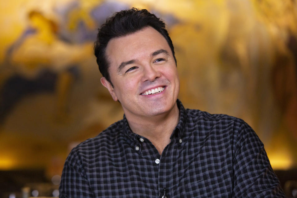 Closeup of Seth MacFarlane