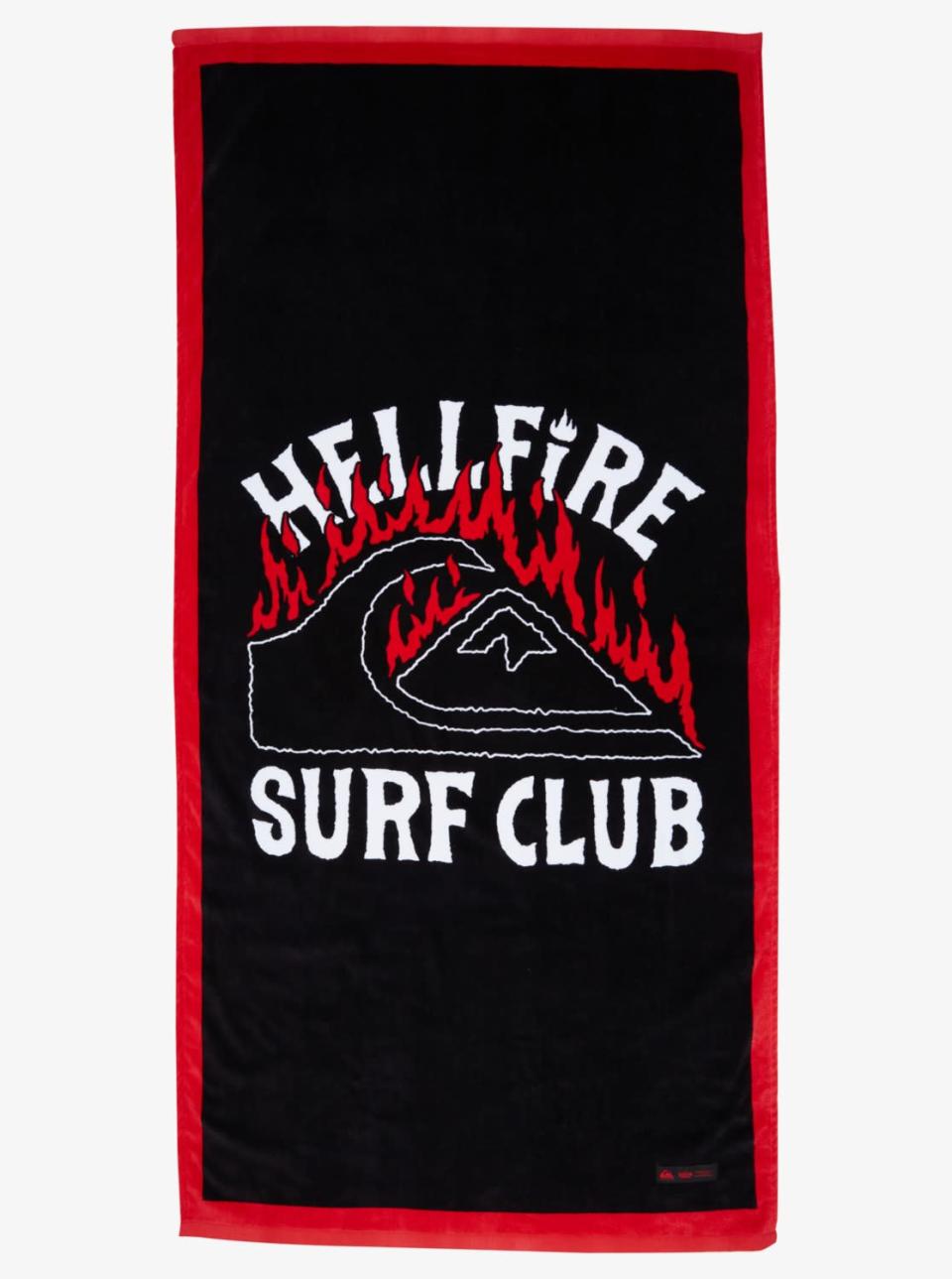 Quiksilver x Stranger Things Upside Down Beach Towel