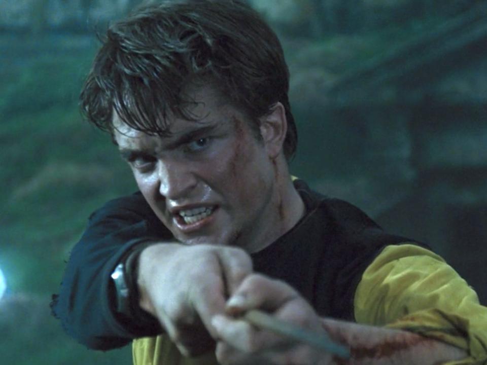 Robert Pattinson as Cedric Diggory in "Harry Potter and the Goblet of Fire."