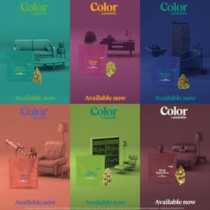 Adult-use brand Color Cannabis' latest campaign is anchored in colour therapy, correlating brand cultivars to particular colours and their potential effects on mood.