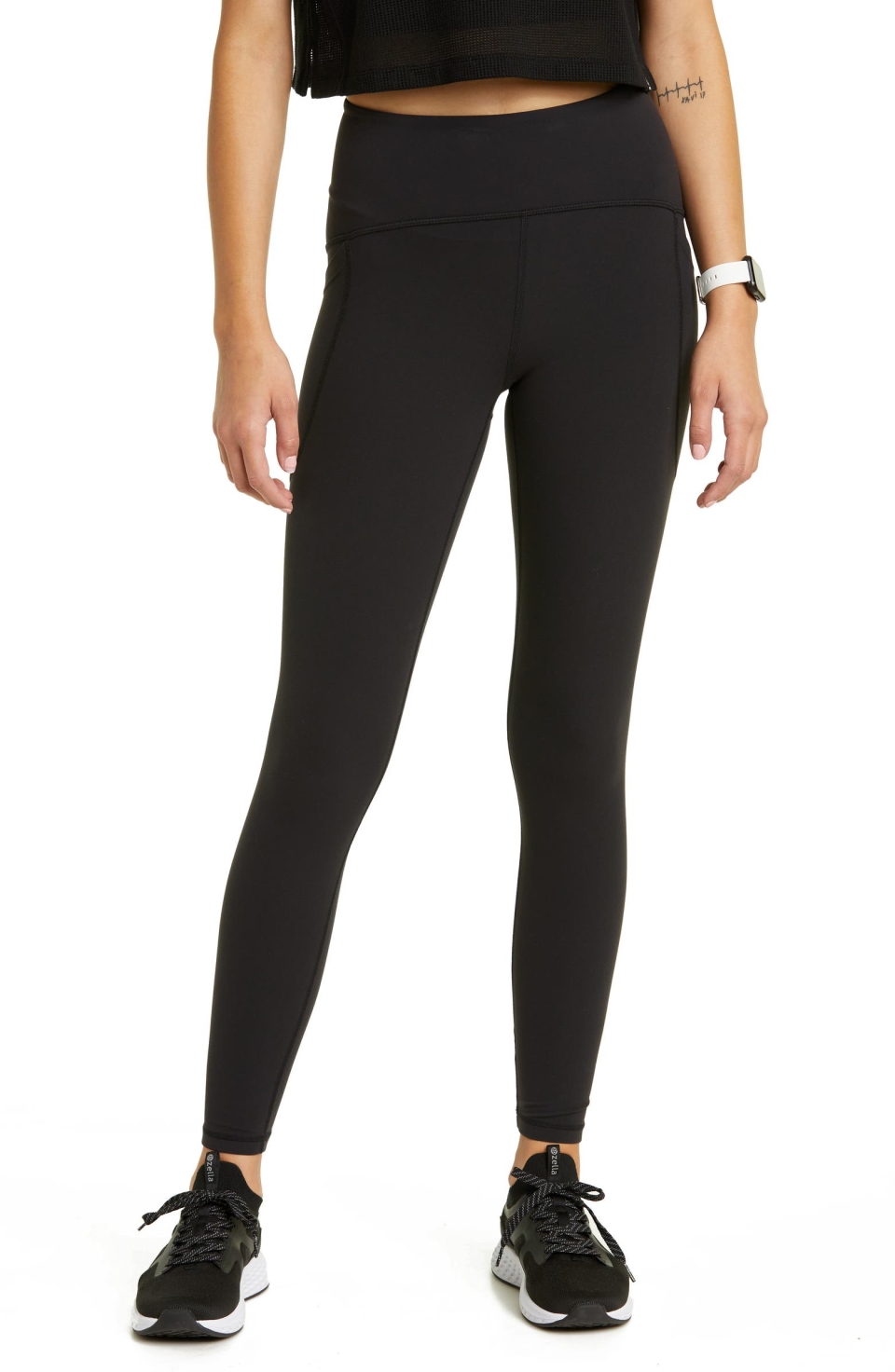 Zella Studio Luxe High Waist Pocket Leggings