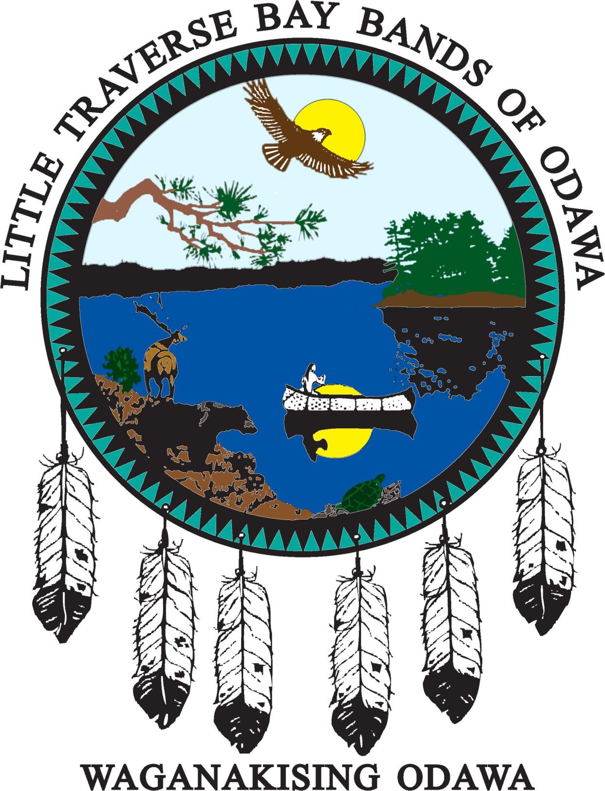 Little Traverse Bay Bands of Odawa Indians logo.