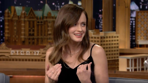Alexis Bledel Porn - Even Alexis Bledel Was Shocked by the Gilmore Girls Revival's Final Four  Words