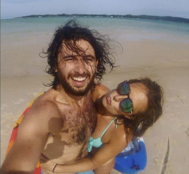 The American couple were just eight weeks into their gap-year trip.  Photo: Facebook