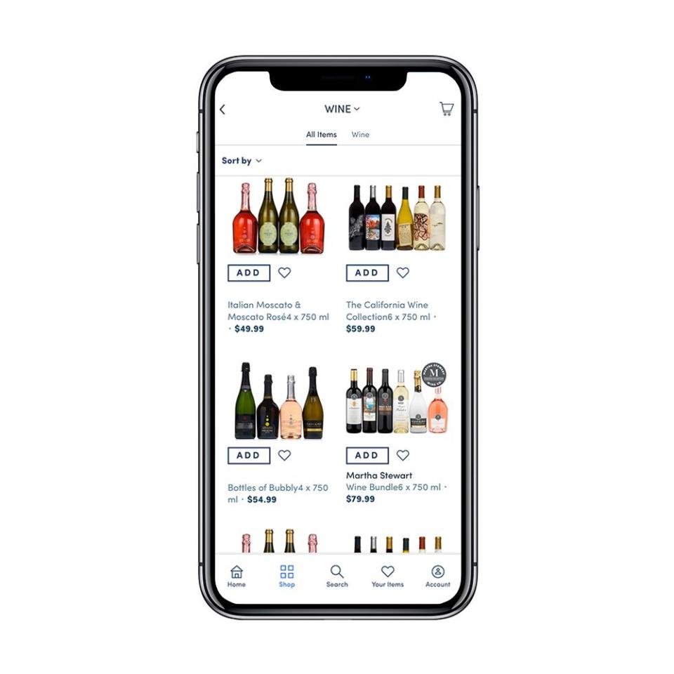 2) Boxed Wholesale and Alcohol Delivery App