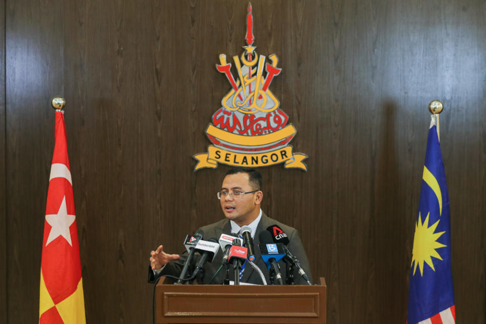 Selangor Mentri Besar Datuk Seri Amirudin Shari also said the Rulers’ decision was in line with the desire of Malaysians. — Picture by Yusof Mat Isa