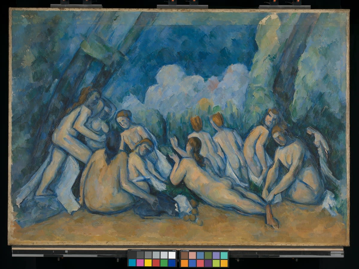 ‘Bathers (Les Grandes Baigneuses)’, Paul Cézanne, 1894–1905 (The National Gallery, London)