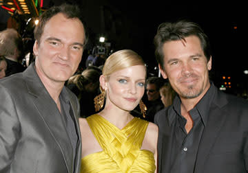 Quentin Tarantino , director, Marley Shelton and James Brolin at the Los Angeles premiere of Dimension Films' Grindhouse