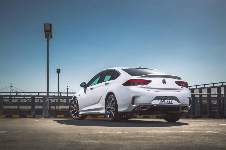 A supplied undated image obtained the German-built Holden Commodore in 2018.