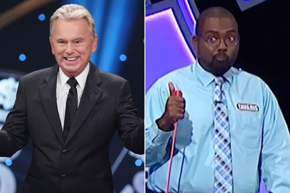 <p>Eric McCandless/ABC via Getty; Wheel of Fortune/ Instagram</p> From left: Pat Sajak and Tavaris Williams