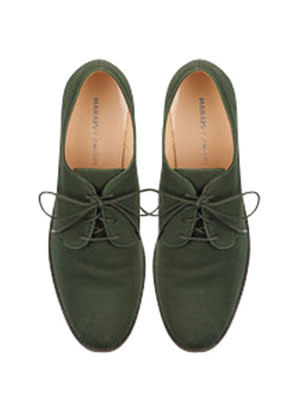 Menswear Flats - Lace Up Oxford