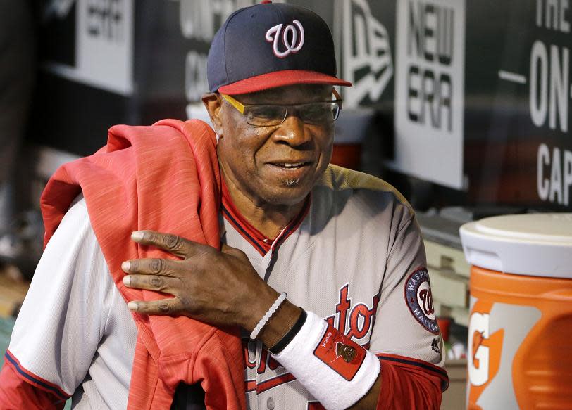 Dusty Baker helped get the Nationals back on track after a disappointing 2015. (AP)