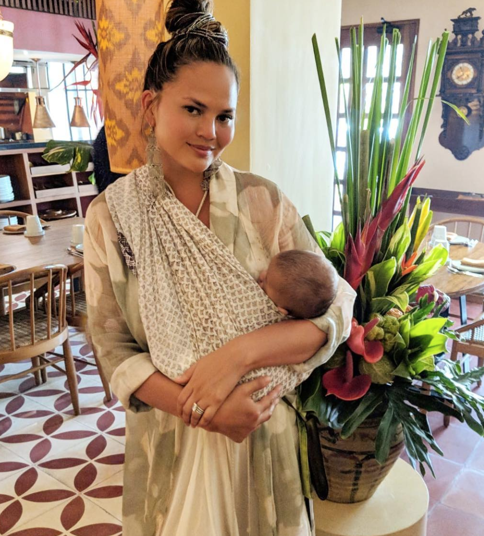 Chrissy Teigen and her family have been in Bali since late July. (Photo: Chrissy Teigen via Instagram)