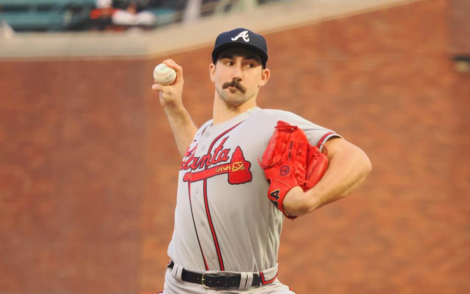 Atlanta's Spencer Strider leads all pitchers (min. 100 IP) in strikeout rate -- and Value Over Replacement Mustache.