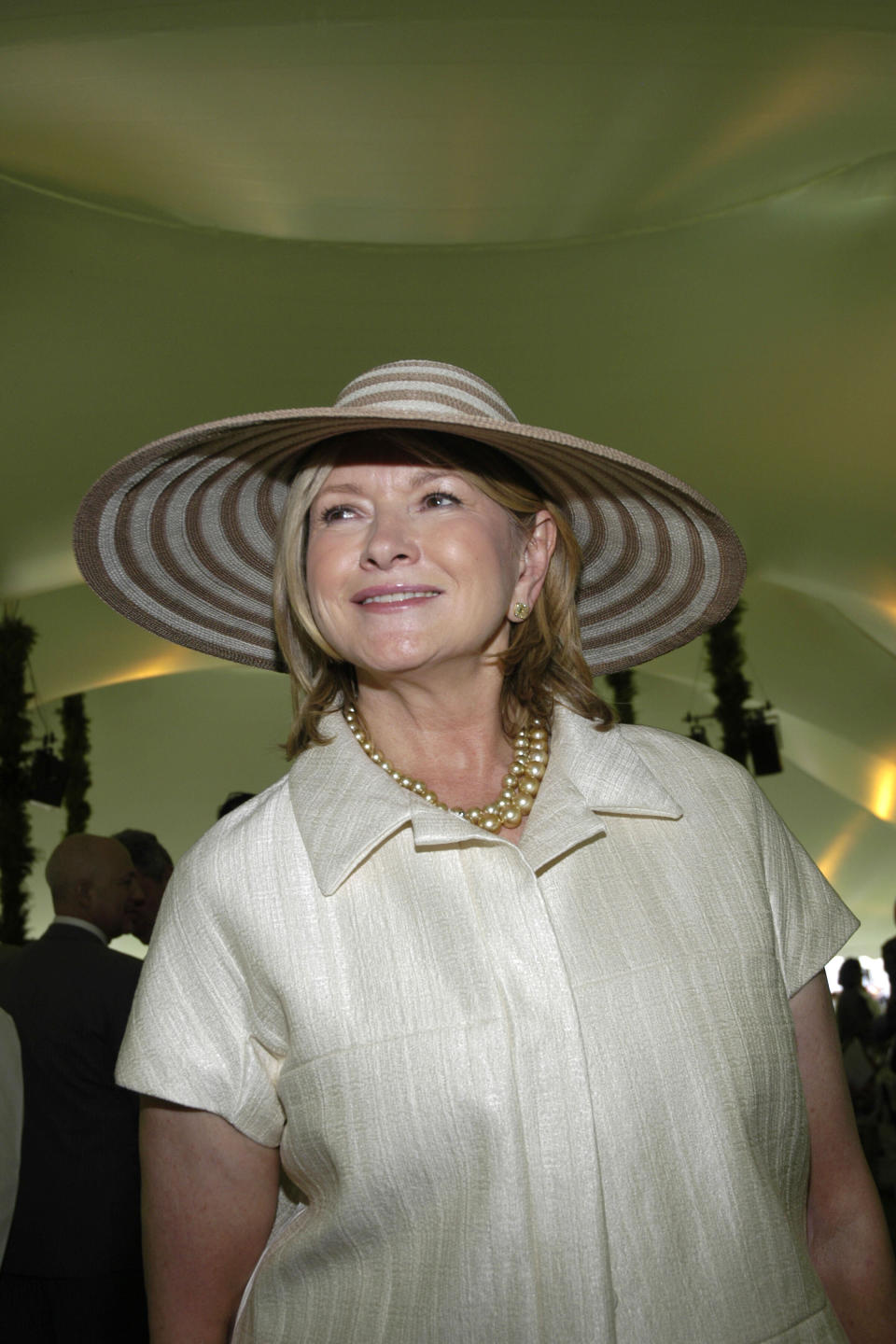 Stewart at a luncheon in New York City on May 7, 2008.