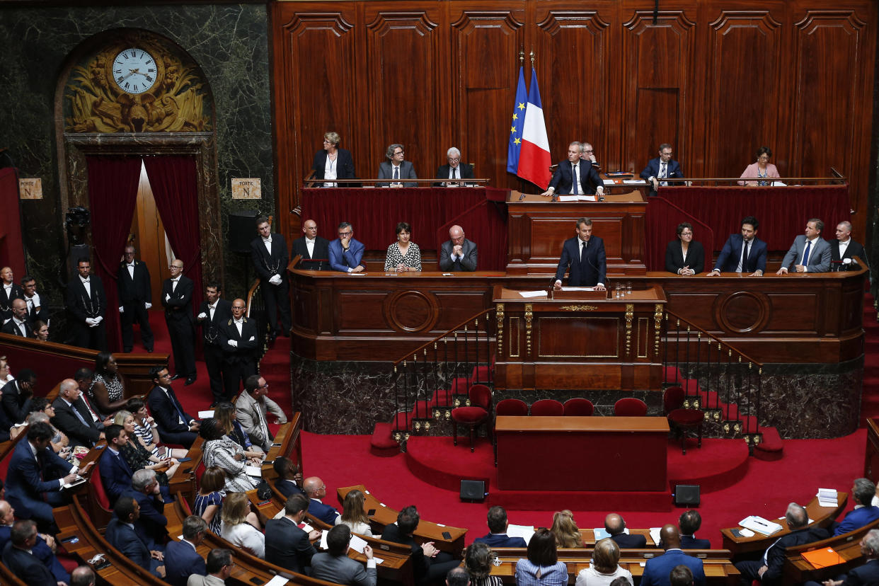 Le 9 juillet 2018, Emmanuel Macron s’est adressé pour la deuxième et dernière fois devant le Congrès. 