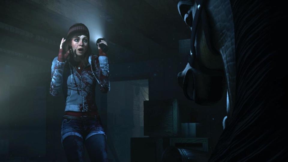 Until Dawn has you controlling the lives and deaths of a group of teens in a horror movie. <p>Supermassive Games</p>