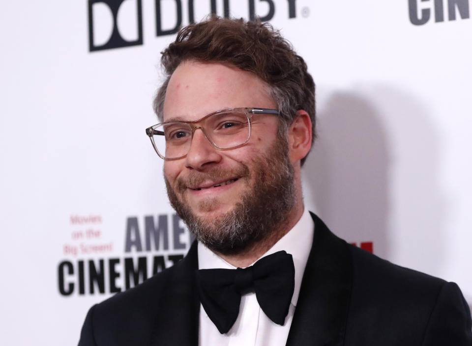 2019 American Cinematheque Award - Arrivals - Beverly Hills, California, U.S., November 8, 2019 - Seth Rogen. REUTERS/Mario Anzuoni