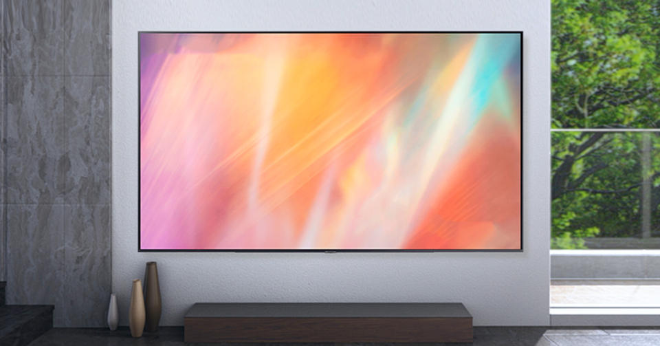 La Smart TV Crystal UHD 4K de 55 pulgadas de Samsung - Imagen: Amazon México