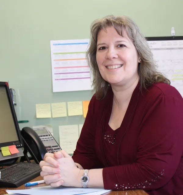 Raynham's new Health Director Paula Rossi-Clapp is seen here during her stint as Council on Aging director for the town of Acushnet from 2015 to 2017.