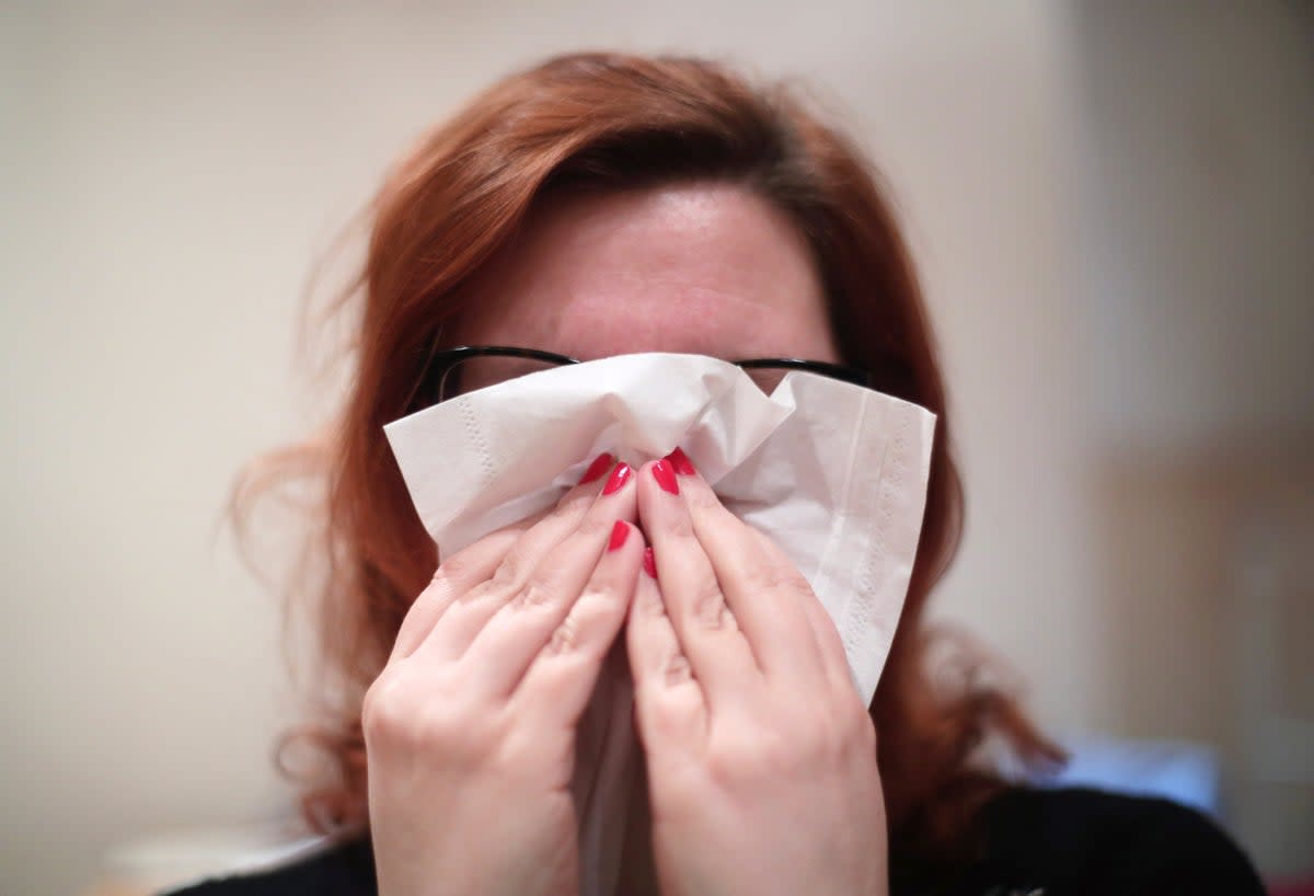 Catching a common cold may help to protect children from the worst effects of Covid by boosting their immune systems (File picture) (PA Archive)