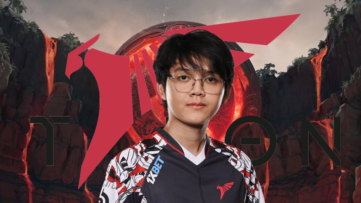 In an exclusive interview with Yahoo Esports SEA, Talon Esports midlaner and Riyadh Masters MVP winner Mikoto talks about the keys to his success and preparations for The International 2023. (Photos: Talon Esports, Valve Software)