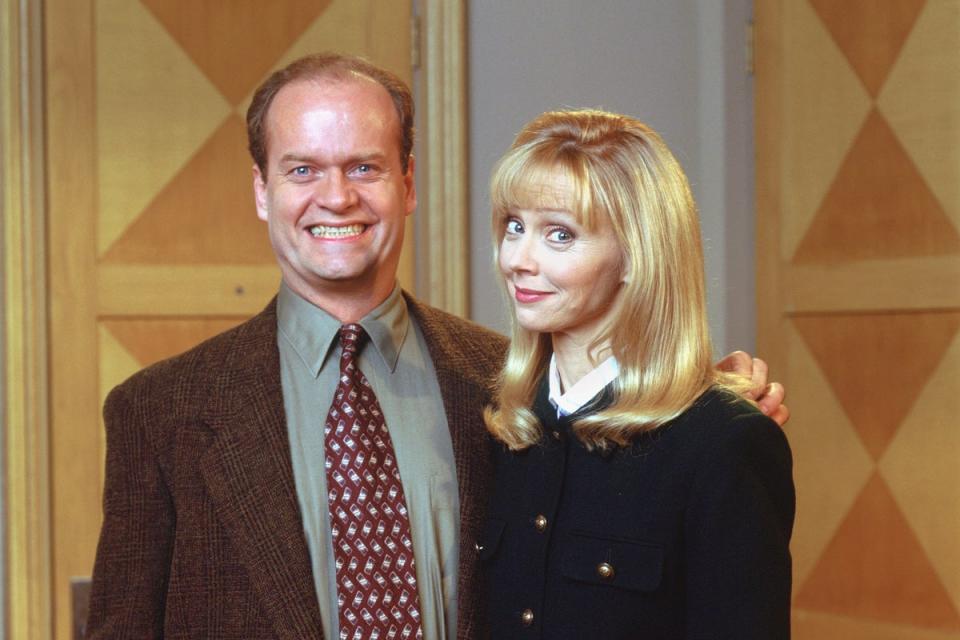 Kelsey Grammer and Shelley Long in ‘Frasier’ (NBCUniversal/Getty)