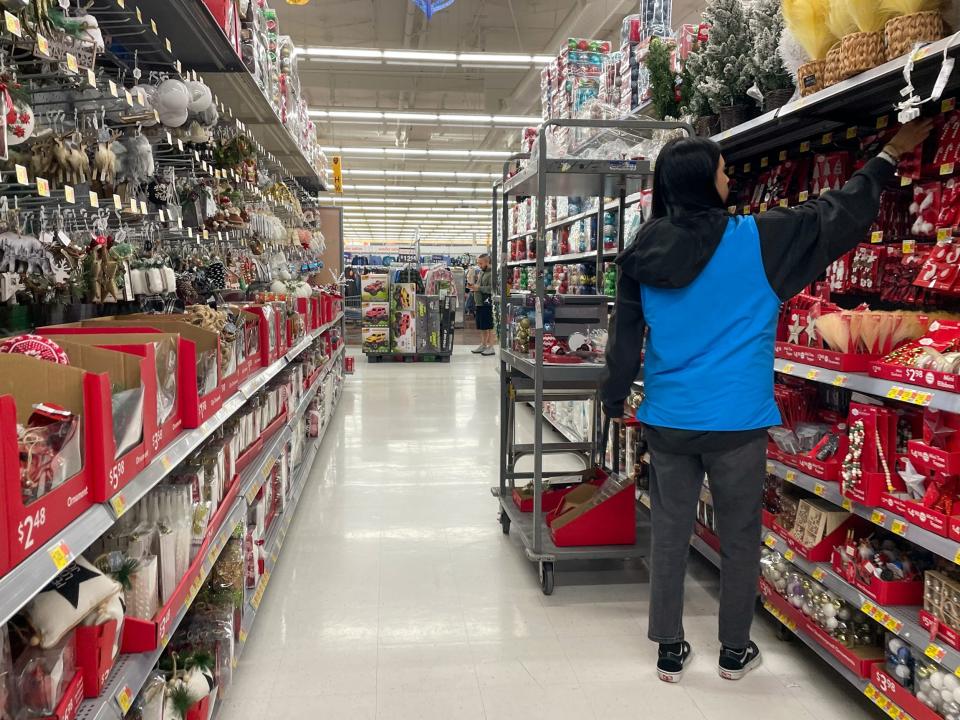 Walmart in California on Black Friday