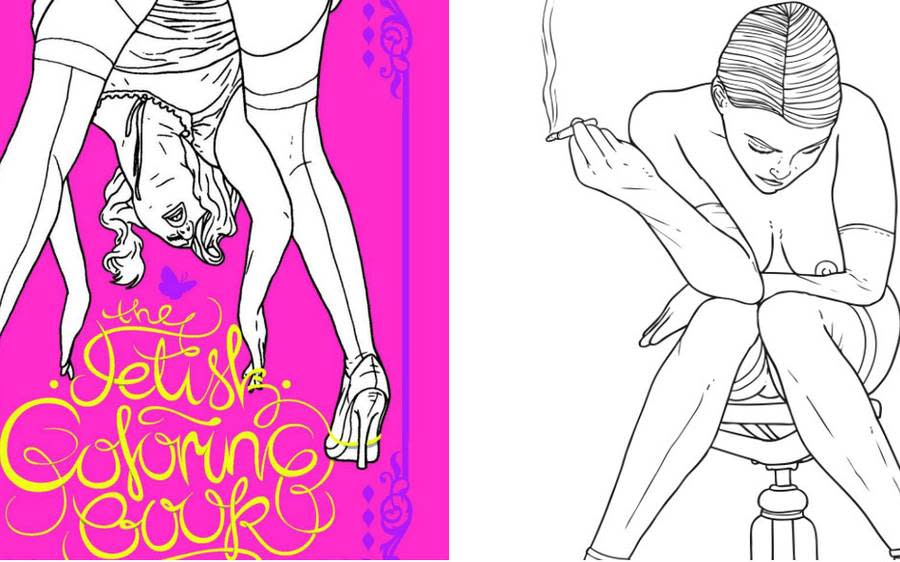 Meet the Man Who Makes Pornographic Coloring Books for Grown-Ups