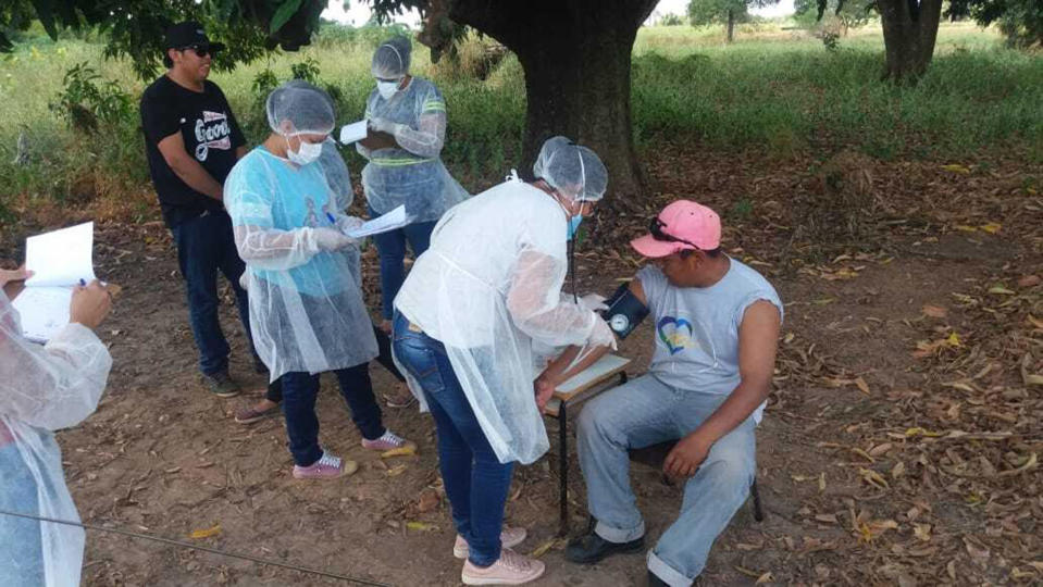 Image: Indigenous health workers  (Conselho Terena Archives)