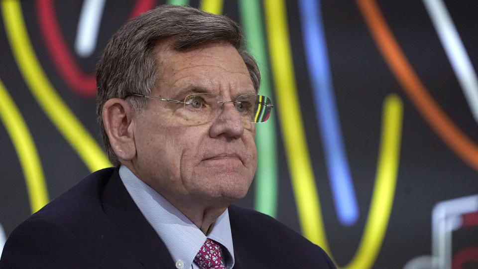 Chicago Blackhawks Chairman Rocky Wirtz has passed away. (AP Photo/Charles Rex Arbogast, File)